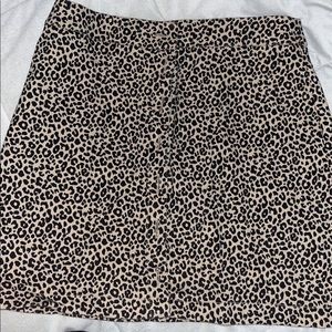 ⚡️leopard print skirt ⚡️